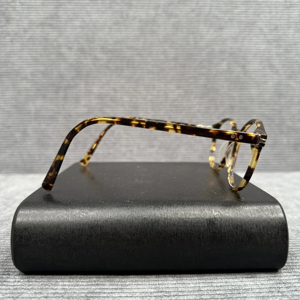 Colours by Alexander Julian Drew Tortoise Round Eyeglass Frames 49-18-140